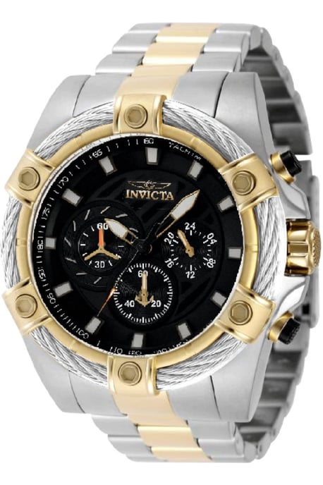 Invicta Bolt 69801 Reloj de Hombre - Movimiento de Cuarzo - Acero con Esfera Negra - 52 mm - Image 1