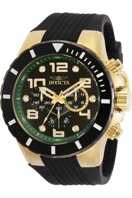Invicta Pro Diver 30777 Reloj para Hombre - Movimiento de Cuarzo - Acero Inoxidable con Esfera Negra - 50 mm - Image 1