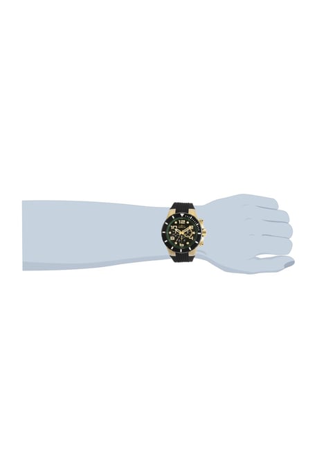 Invicta Pro Diver 30777 Reloj para Hombre - Movimiento de Cuarzo - Acero Inoxidable con Esfera Negra - 50 mm - Image 2
