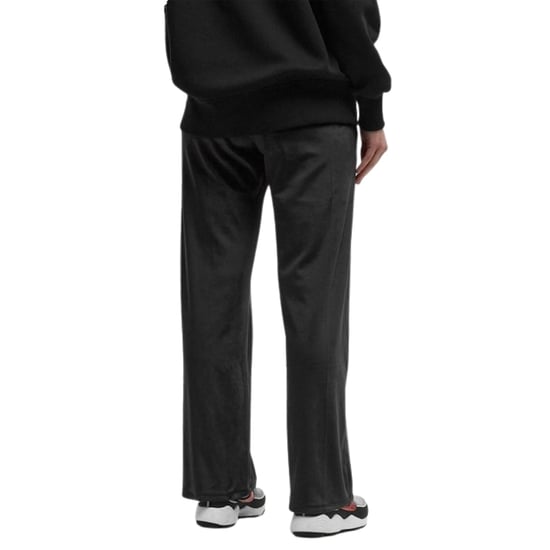 Pantalones Nike Sportswear Chill Knit De Tiro Medio Y Terciopelo Negro Para Mujer - Image 3