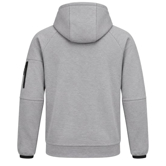 Sudadera Con Capucha De Felpa Gris Con Cremallera Completa Nike Sportswear Tech Essentials Para Hombre - Image 2