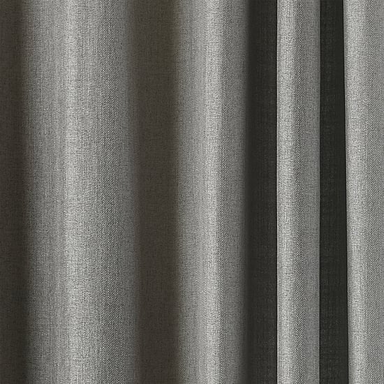 Cortinas de Ojal de Sarga Atlántica en Gris - Image 4