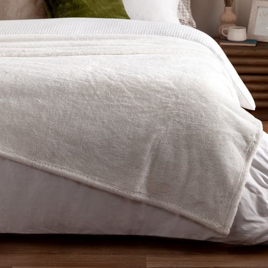 Manta de imitación de piel de doble cara Kallu de furn. - Image 3