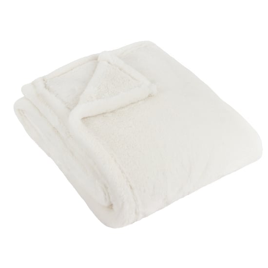Manta de imitación de piel de doble cara Kallu de furn. - Image 4