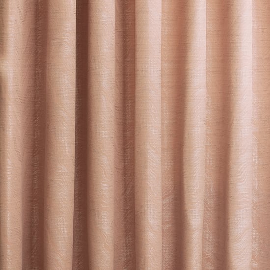 Cortinas de Ojal Jacquard Himalaya en Rosa Suave - Image 4