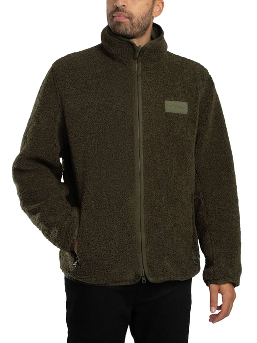 Barbour Chaqueta Polar Reversible, Verde - Image 4