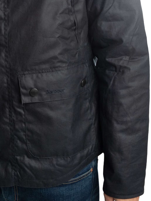 Barbour Chaqueta De Cera Reelin, Azul - Image 6