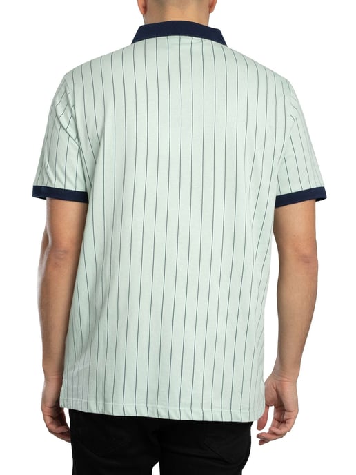 Fila Polo Clásico De Rayas Vintage BB1, Verde - Image 3