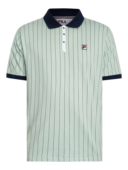 Fila Polo Clásico De Rayas Vintage BB1, Verde - Image 5