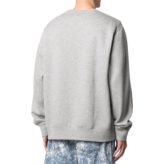 Sudadera Gris Con Cuello Redondo Y Logo De Nike - Image 3