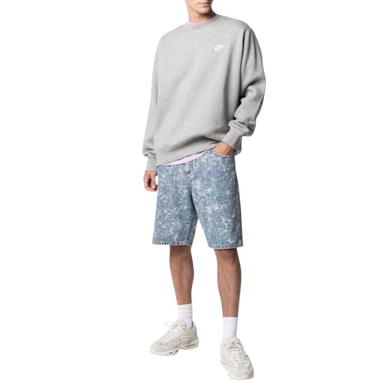 Sudadera Gris Con Cuello Redondo Y Logo De Nike - Image 5