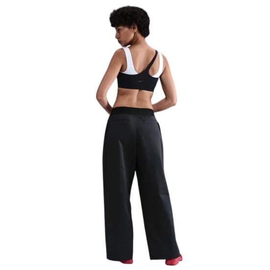 Pantalones Nike Ligeros De Sarga De Talle Medio Y Pernera Ancha - Image 4