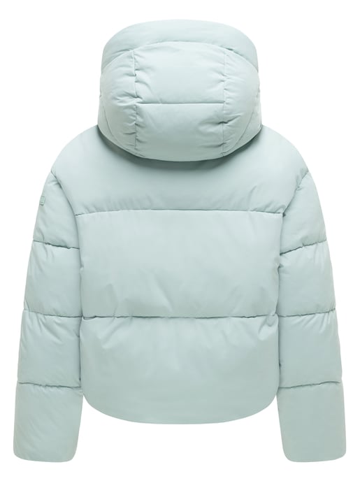 Chaqueta de invierno Marikoo Zilvaa mujer – plumífero corto con capucha desmontable - Image 3