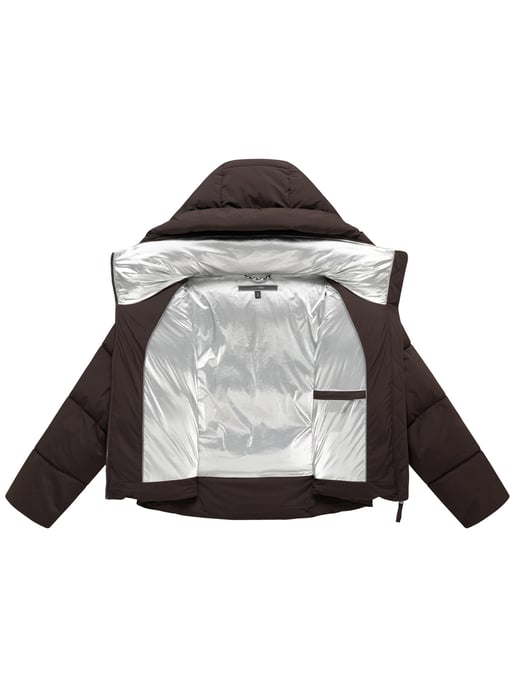 Chaqueta de invierno Marikoo Zilvaa mujer – plumífero corto con capucha desmontable - Image 4