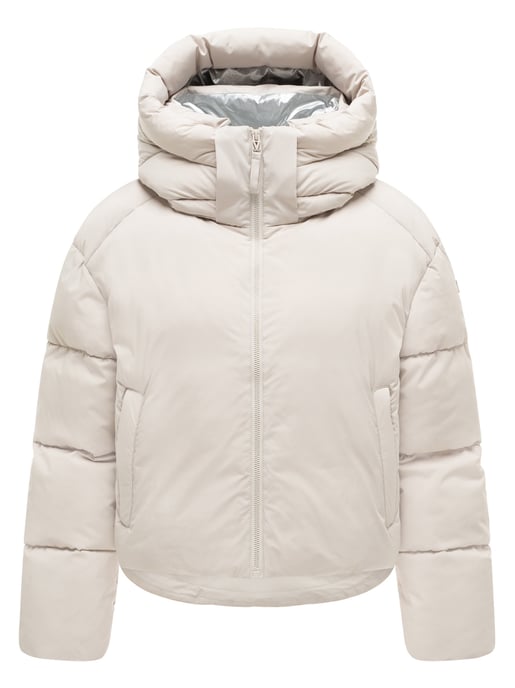 Chaqueta de invierno Marikoo Zilvaa mujer – plumífero corto con capucha desmontable - Image 1