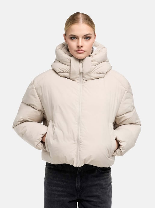 Chaqueta de invierno Marikoo Zilvaa mujer – plumífero corto con capucha desmontable - Image 5
