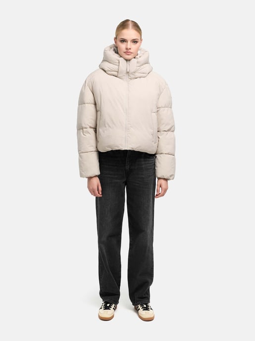 Chaqueta de invierno Marikoo Zilvaa mujer – plumífero corto con capucha desmontable - Image 6