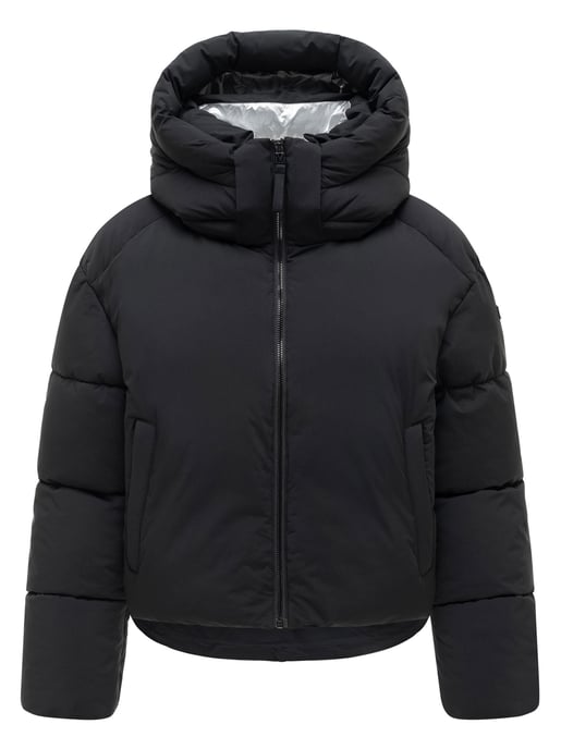 Chaqueta de invierno Marikoo Zilvaa mujer – plumífero corto con capucha desmontable - Image 1