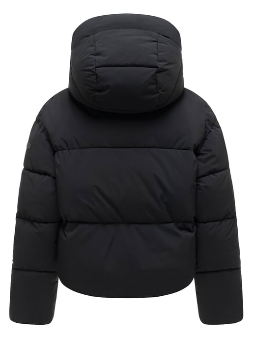 Chaqueta de invierno Marikoo Zilvaa mujer – plumífero corto con capucha desmontable - Image 3