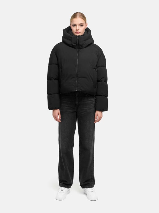 Chaqueta de invierno Marikoo Zilvaa mujer – plumífero corto con capucha desmontable - Image 6
