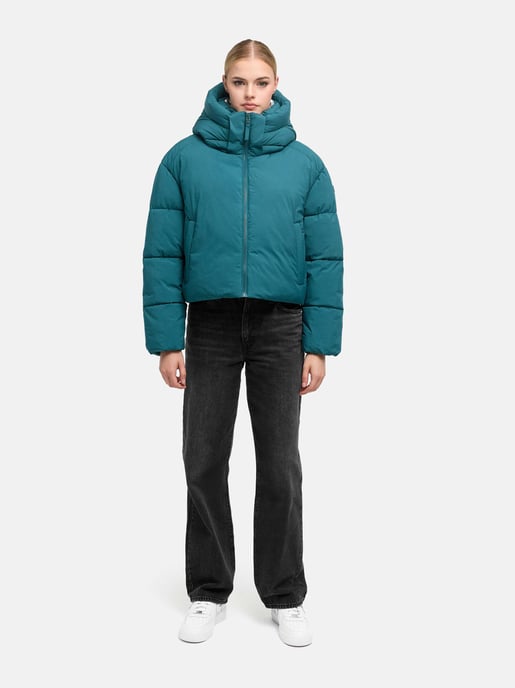 Chaqueta de invierno Marikoo Zilvaa mujer – plumífero corto con capucha desmontable - Image 6