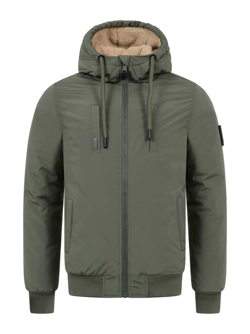 Alessandro Salvarini Chaqueta de Invierno Hombre AS-431 – Cálida Con Forro de Borreguito & Capucha - Image 2
