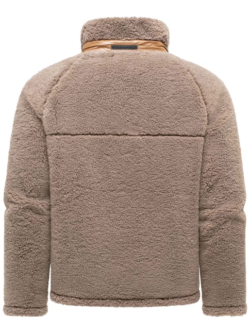Chaqueta de borrego Stone Harbour Sorees hombre – cazadora sherpa con forro acolchado - Image 3