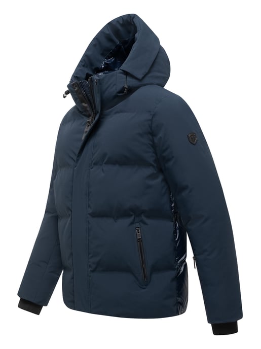 Chaqueta acolchada Stone Harbour Nerioo hombre – a la cadera con capucha - Image 2