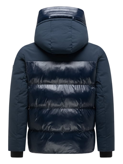 Chaqueta acolchada Stone Harbour Nerioo hombre – a la cadera con capucha - Image 3