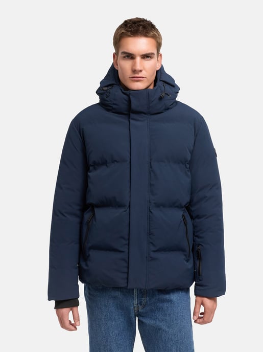 Chaqueta acolchada Stone Harbour Nerioo hombre – a la cadera con capucha - Image 5