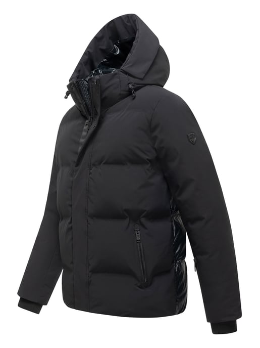Chaqueta acolchada Stone Harbour Nerioo hombre – a la cadera con capucha - Image 2