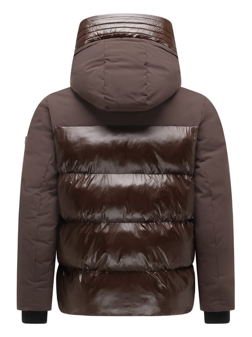 Chaqueta acolchada Stone Harbour Nerioo hombre – a la cadera con capucha - Image 3