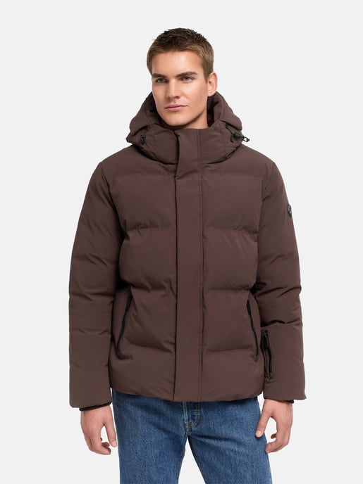 Chaqueta acolchada Stone Harbour Nerioo hombre – a la cadera con capucha - Image 5