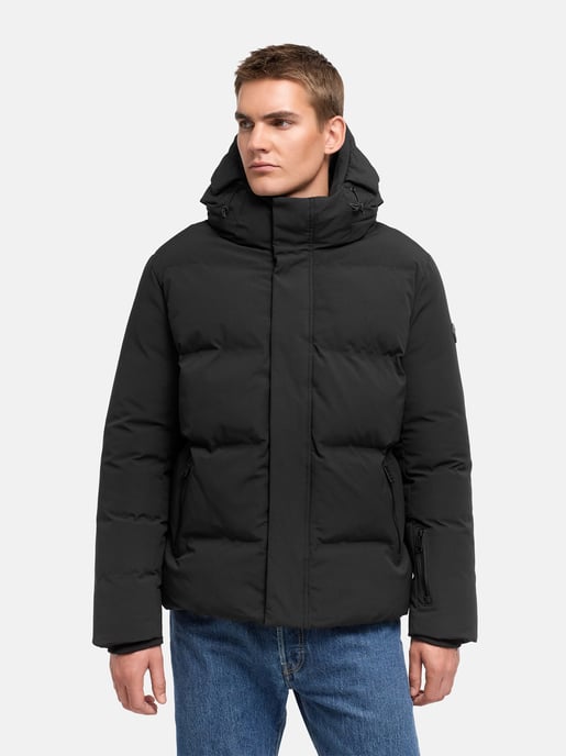 Chaqueta acolchada Stone Harbour Nerioo hombre – a la cadera con capucha - Image 5