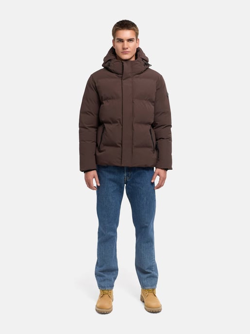 Chaqueta acolchada Stone Harbour Nerioo hombre – a la cadera con capucha - Image 6