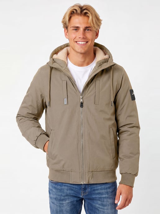 Alessandro Salvarini Chaqueta de Invierno Hombre AS-431 – Cálida Con Forro de Borreguito & Capucha - Image 6