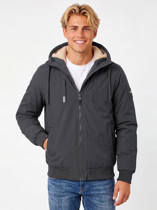 Alessandro Salvarini Chaqueta de Invierno Hombre AS-431 – Cálida Con Forro de Borreguito & Capucha - Image 6