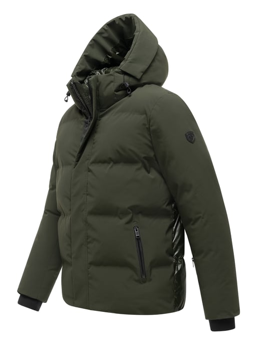 Chaqueta acolchada Stone Harbour Nerioo hombre – a la cadera con capucha - Image 2