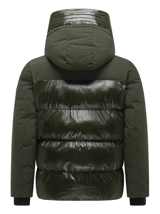 Chaqueta acolchada Stone Harbour Nerioo hombre – a la cadera con capucha - Image 3