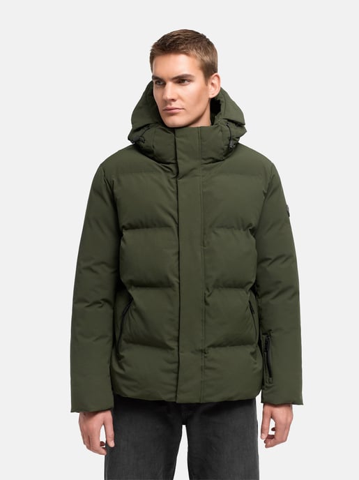 Chaqueta acolchada Stone Harbour Nerioo hombre – a la cadera con capucha - Image 5