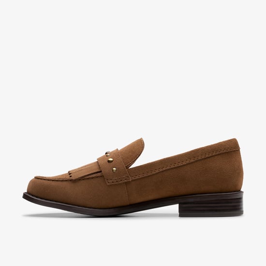 Hana Loafer Walnut Suede Zapatos - Image 2