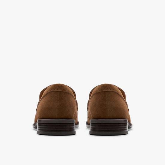 Hana Loafer Walnut Suede Zapatos - Image 5