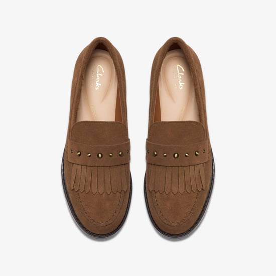 Hana Loafer Walnut Suede Zapatos - Image 6
