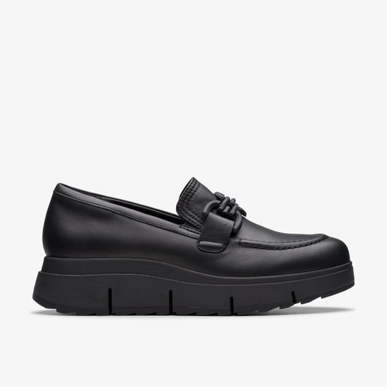 Loriini Izzy Black Leather Zapatos - Image 1