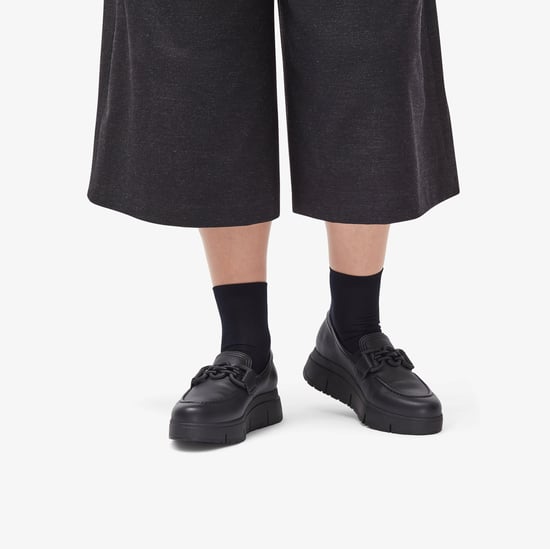 Loriini Izzy Black Leather Zapatos - Image 2