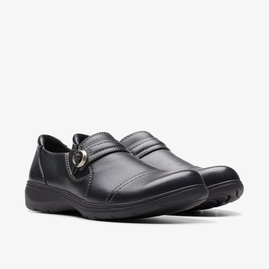 Carleigh Pearl Black Leather Zapatos - Image 4