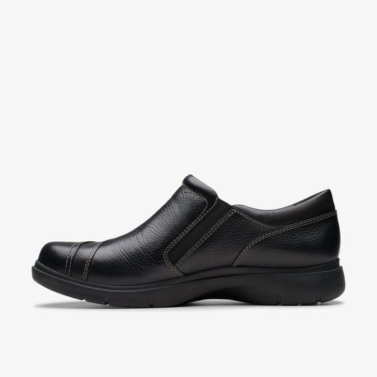 Certina Pure Black Leather Zapatos - Image 3