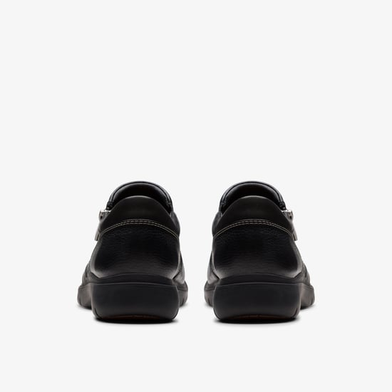 Certina Pure Black Leather Zapatos - Image 5