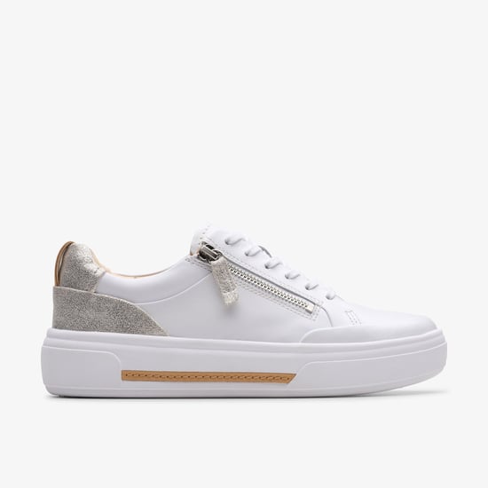 Hollyhock Zip Silver Combi Lea Zapatillas deporte - Image 1