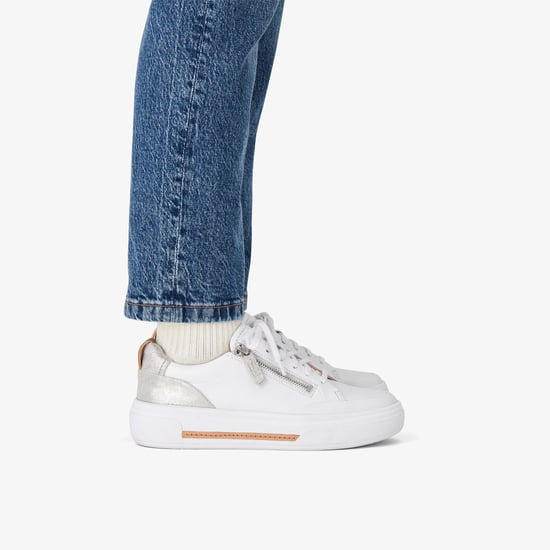 Hollyhock Zip Silver Combi Lea Zapatillas deporte - Image 2